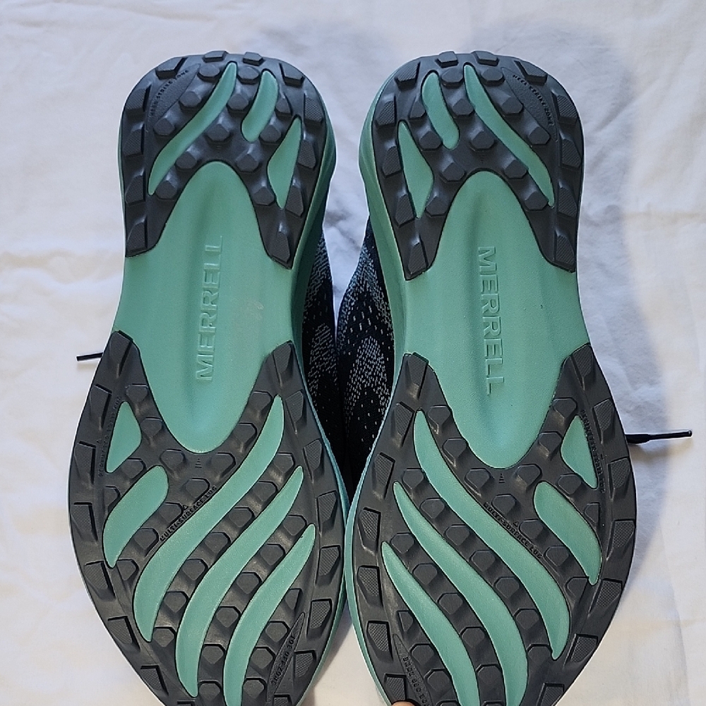 Merrell Black and Teal Running Shoes - Picture 8 of 8